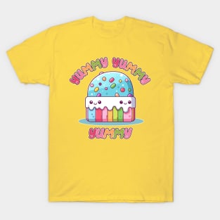 Yummy, Yummy, Yummy Kawaii Ice Cream Bar T-Shirt